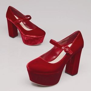 Prada Mary Jane Platforms